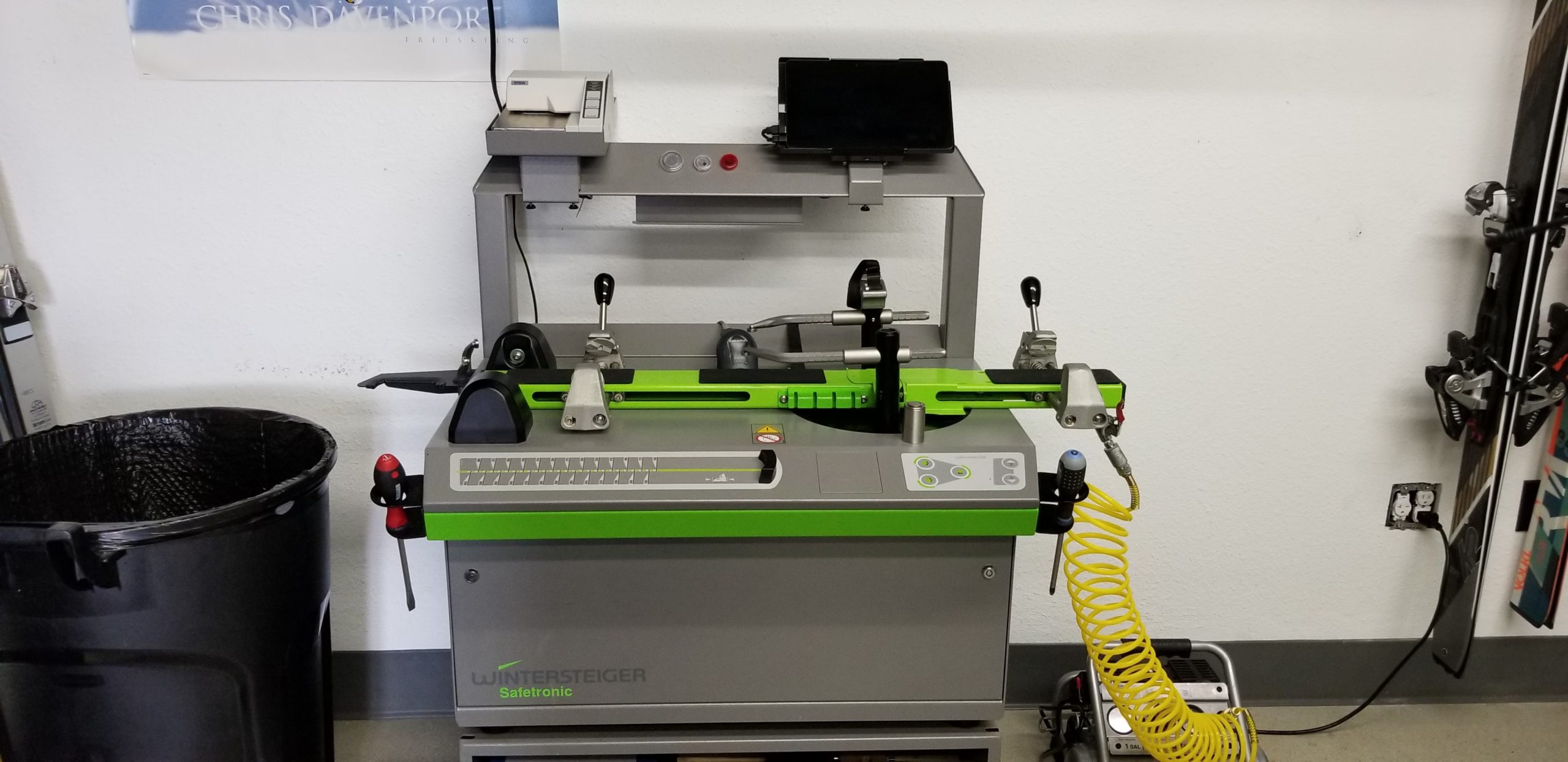 Wintersteiger Waxing Macine
